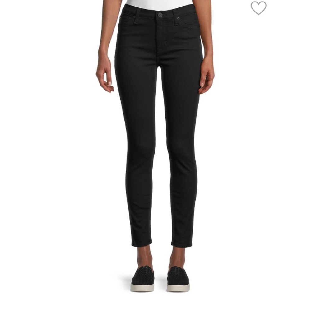 Hudson Denim Natalie Skinny Jeans in Black Women’s Sz. 28 - Picture 1 of 10